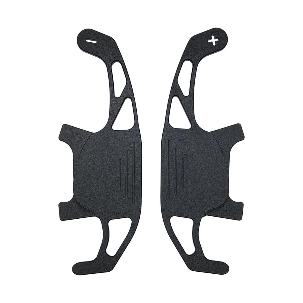 leihuo Extension Paddle Shift Cover for Golf MK7 GTI R R-line Scirocco Passat 2014-2019 (Black)