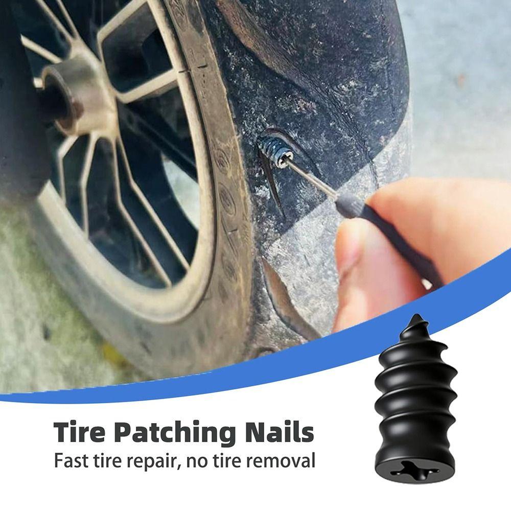 10/20Pcs Self-Service Tool Car Tyre Repair Nail Rubber Tyre Repair Kit Car Motorcycle Tire Puncture