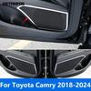 Декоративная накладка на динамик двери салона Для Toyota Camry 2018- 2024 Аксессуары из нержавеющей стали Стайлинг автомобиля