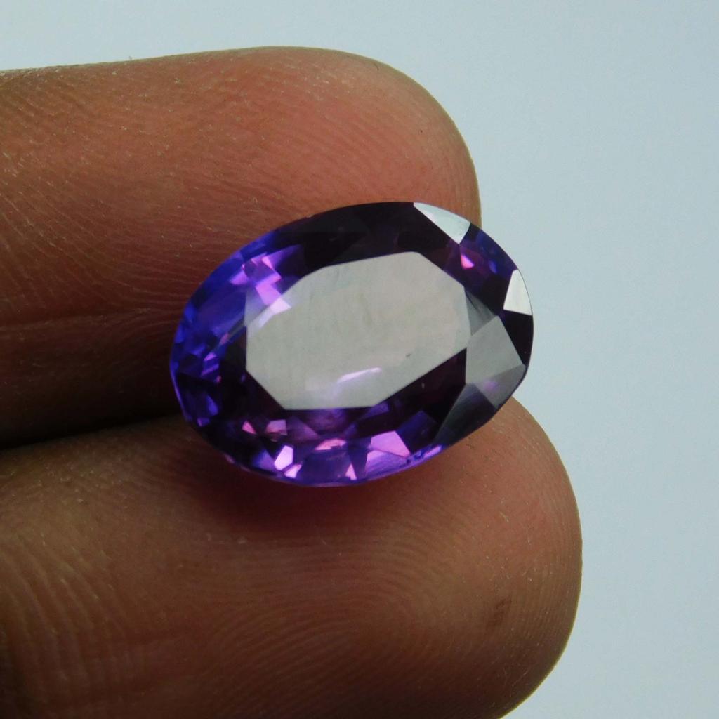 Extremely Rare Natural Purple Tanzanite 8 Ct Oval Cut Loose Gemstone