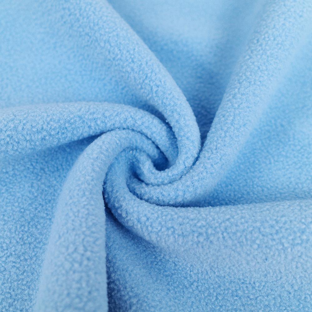 Custom Color and Pattern Double Brushed Single Sided Polar Fleece Fabric for Hoodies Sportswear