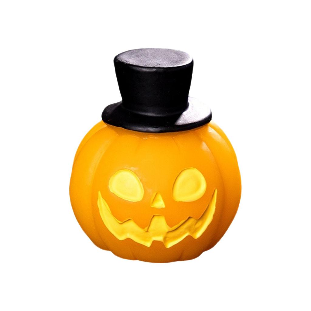 Halloween Pumpkin Head Micro Decorations , Table Ornaments DIY Decorations, Gifts, Suitable For Boys And Girls