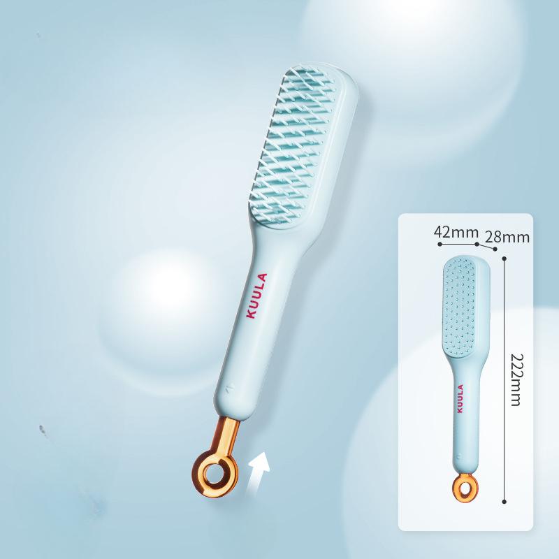 Легкая роскошная антистатическая выдвижная расческа Magic Comb для чистки волос без повреждения волос, расческа для укладки волос