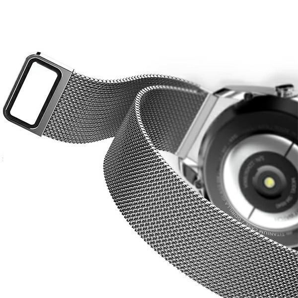 Pasek do Apple Watch 38 mm Mercury Mesh Srebrny