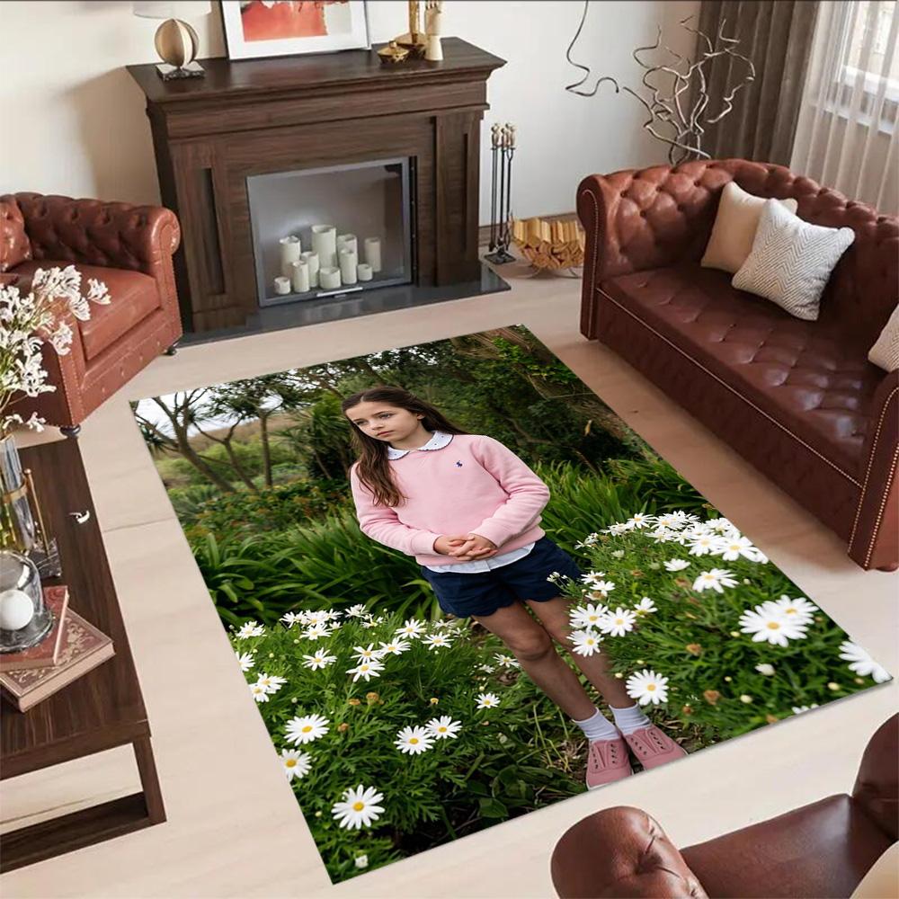 Customize Photo Personalized image Floor Rug Office Rug Perfect for Kitchen Study room Foyer Hallway Antislip Carpet Anime Office Decor