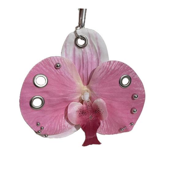 Брелок-подвеска в форме цветка, реалистичный внешний вид, легкий сплав, органайзер для ключей, цветочная декорация для сумки