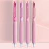4 шт. 0,5 мм гелевая ручка пресс-типа мягкая губка быстросохнущая пластиковая ручка большой емкости школьные канцелярские принадлежности студенческий подарок