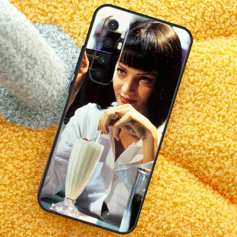 Чехол 'Криминальное чтиво' с танцующими персонажами Для Xiaomi 15 14 Ultra 13T 14T 15T 17 Pro Max Чехол Для POCO X7 F8 Pro X3 X5 X6 F5 F6 F7