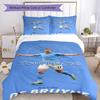 Star Player 1 Customize your name Bedding Set Breathable Duvet Cover with Pillowcases Home Decoration Birthday Gift