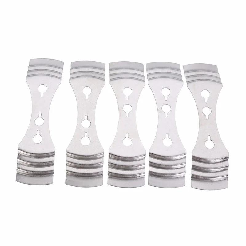 2 шт. Металлические держатели для фитилей свечей, центрирующие устройства, зажимы с отверстиями, материалы для изготовления, инструмент, аксессуары для изготовления фитилей для свечей своими руками