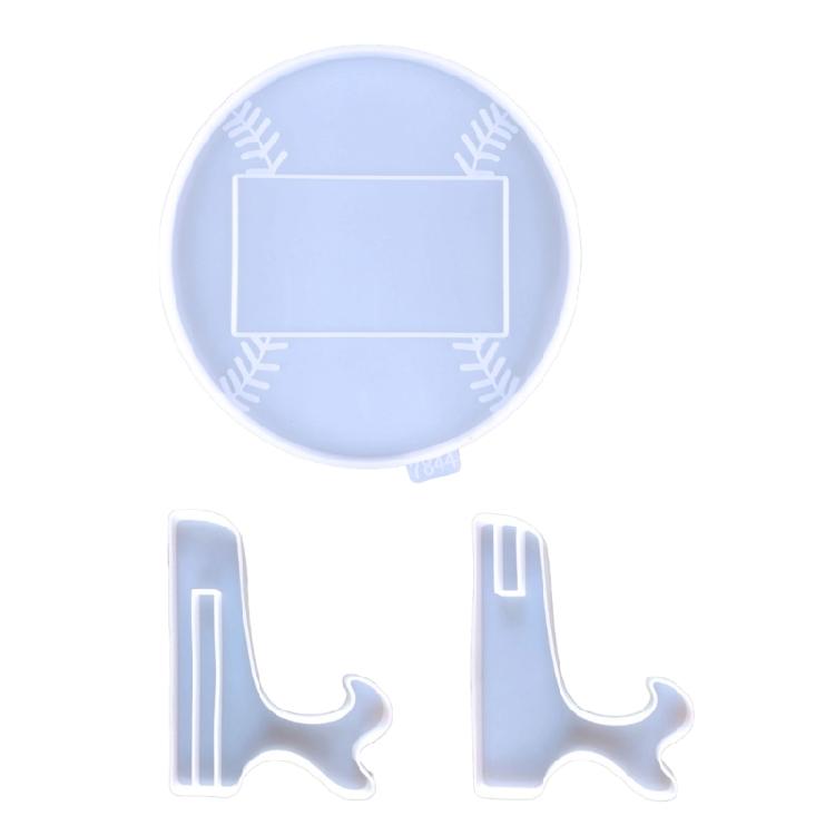 Baseball Frame Mold Kit Home Ornaments Resin Mold Wall Hangings Decor Molds