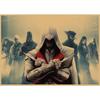 Assassin's Creed Ретро Крафт Бумага Настенный Постер Фреска 250