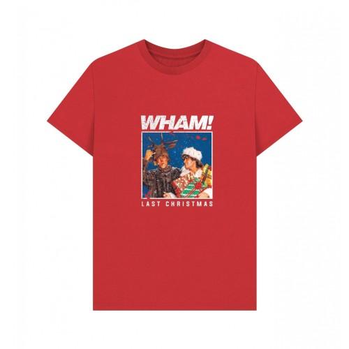 Wham Unisex Adult Last Christmas Graphic T-Shirt