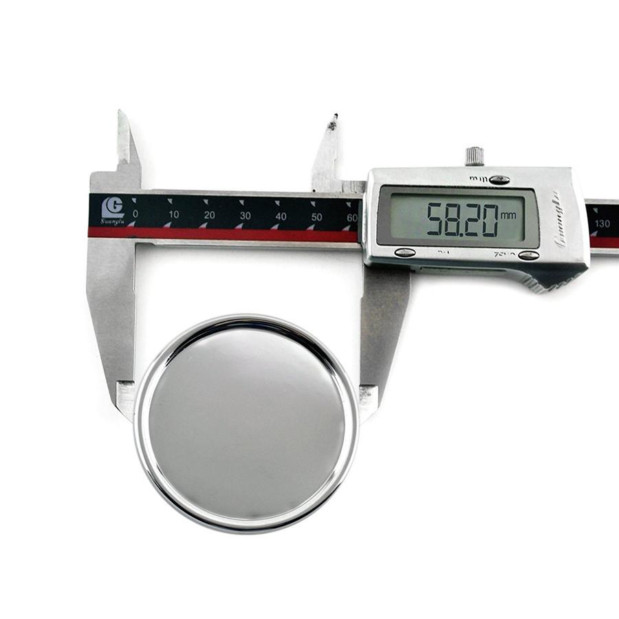 58mm/53mm Wheel Center Caps for Car (Set of 4)