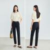 LILY High Waist Nine Cent Pencil Pants Casual Pants