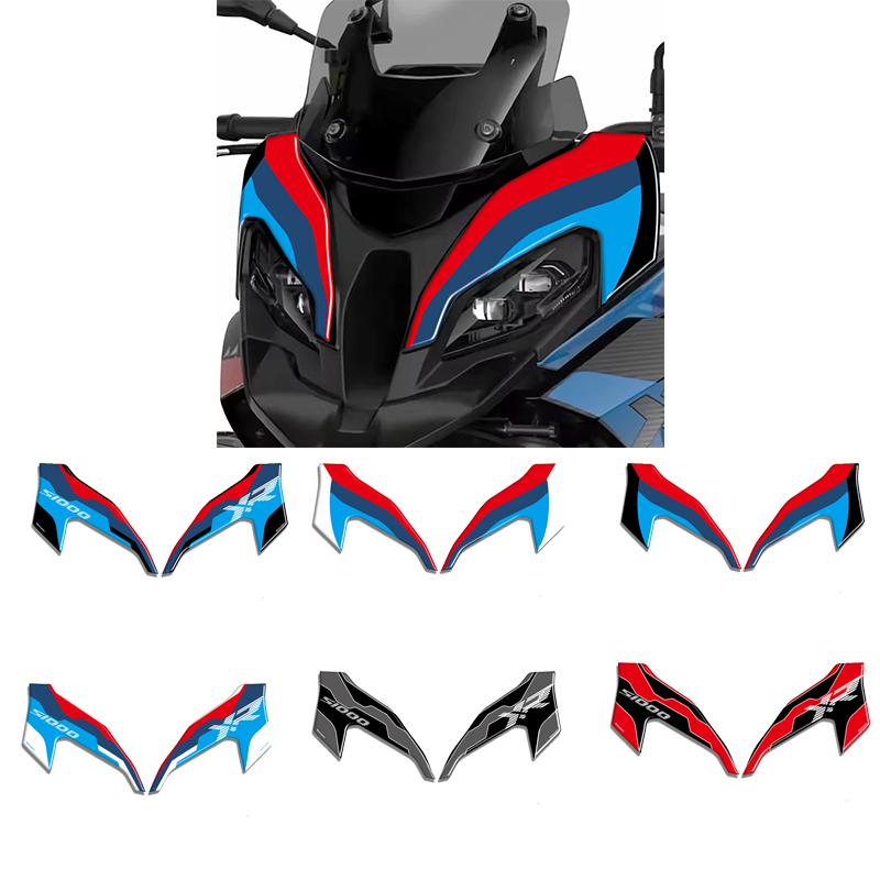 Комплект наклеек на переднюю решетку мотоцикла, подходит для моделей BMW S1000XR с 2020 по 2025 год. Аксессуары для мотоциклов