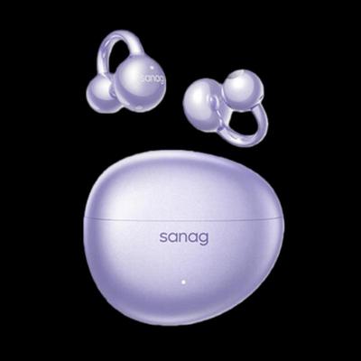 Беспроводные наушники sanag S7S AI с открытым ухом на клипсе