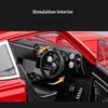 Металлическая литая модель спортивного автомобиля GTR-KPGC10 в масштабе 1/22, Ретро Коллекционный Орнамент и Подарок, Игрушечный Автомобиль для Мальчиков