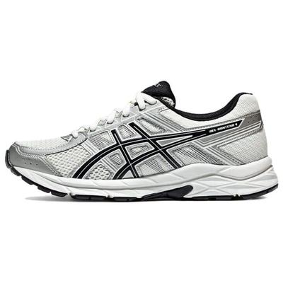 Кроссовки GEL-Contend 4 Белый Черный Серый Легкие Дышащие 1012B732-103