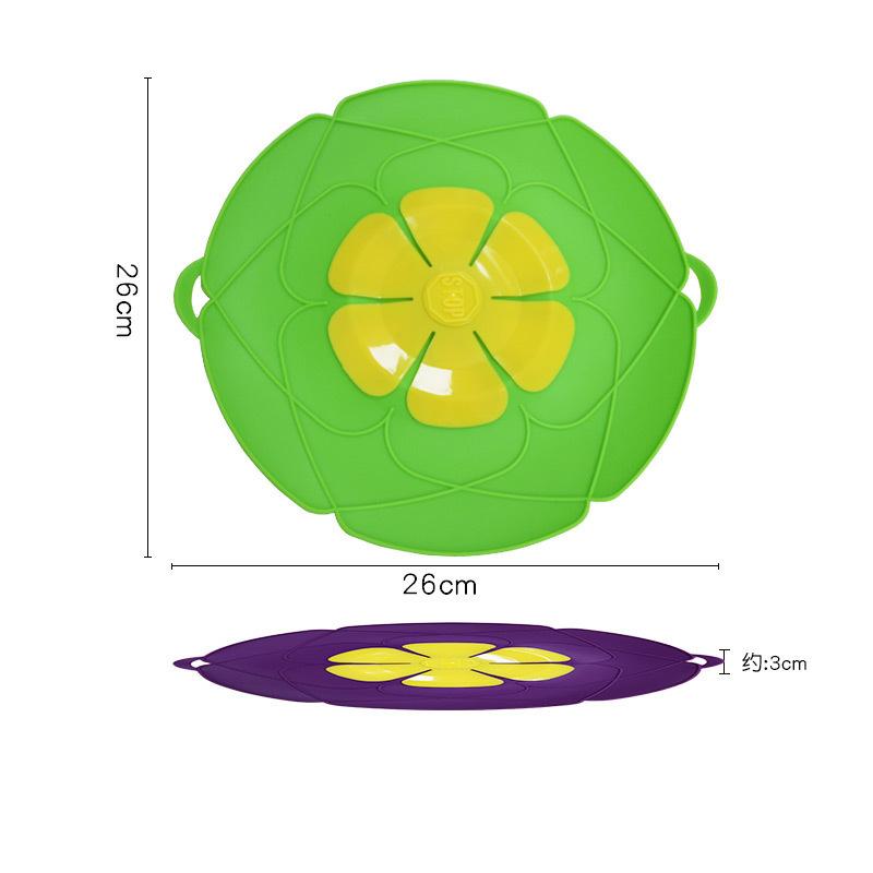 Silicone Spill Proof Lid Pot Lid High-temperature Resistant Dustproof Multi Functional Kitchen Accessories Cooking Tools