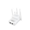 WiFi-повторитель 5 ГГц 2,4 ГГц Двухдиапазонный Усилитель сигнала WiFi Интернета с 4 вращающимися антеннами с высоким коэффициентом усиления Белый