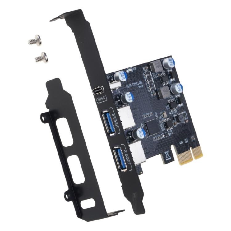 3 Port USB 3.0 PCIe Expansion Card, 18W Power Delivery Expands PC Connection Enhances Performances