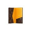 Louis Vuitton Monogram Macassar Coated Canvas Wallet Men wallet Brown Yellow M82955