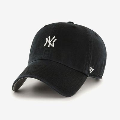 47brand NY Маленький логотип Base Runner 47 CLEAN UP Черный