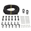 Kayak Canoe Elastic String C Rings Hooks Screw Set for Inflatable Surfing Boat Sport