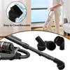 3 Pack Vacuum Accessory Set with Soft Hairs Brushes Fitting Vacuum Hose Accessory Plastic Furniture Cleaning Tool