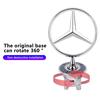 WXAKF1 Горячий 2026 Новый Для Benz Для Mercedes Benz W204 W212 W220 W210 W221 Класс C E S Аксессуары Капот Автомобиля Передний Хромированный Логотип Маркировка Капота
