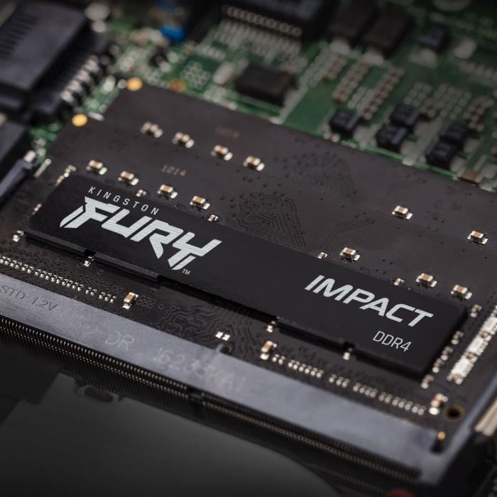 Kingston FURY Impact Mémoire 16 Go (2 x 8 Go) DDR4 3200 MHz CL20