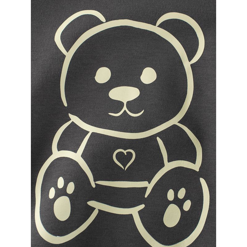 27Kids Children's Clothing Autumn and Winter Fleece Sweatshirt for Boys, Bear Pullover, Baby Fleece Top