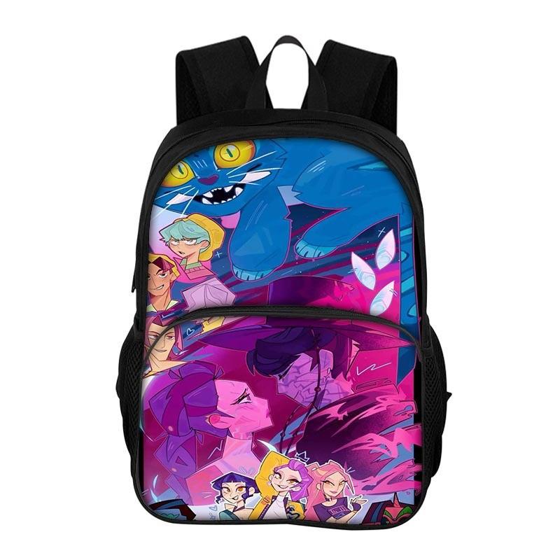 Рюкзак K-pop группы Hunter Witch с дышащим полиэстером, прочный материал, для школьников