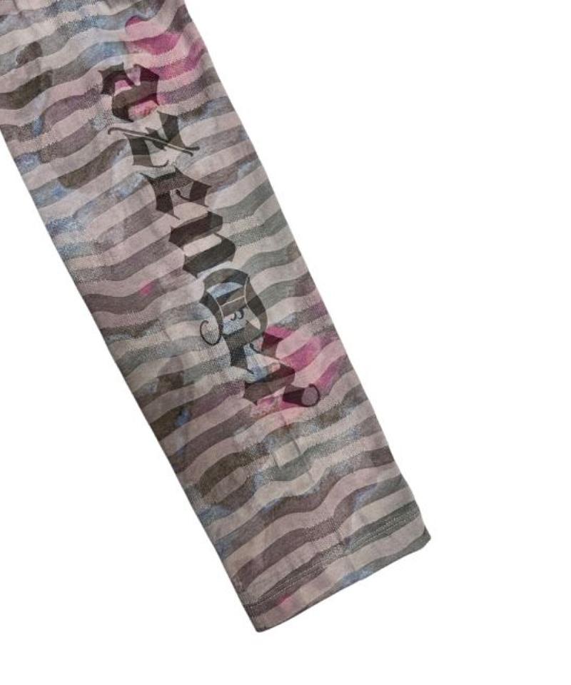 AZENDER Symbol Stripe T-Shirt Small