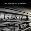 Для моделей HAVAL H6 2025 2026 Черненая Автомобильная Эмблема Наклейка с Буквой Черный Воин Аксессуары для Внешнего Модификации