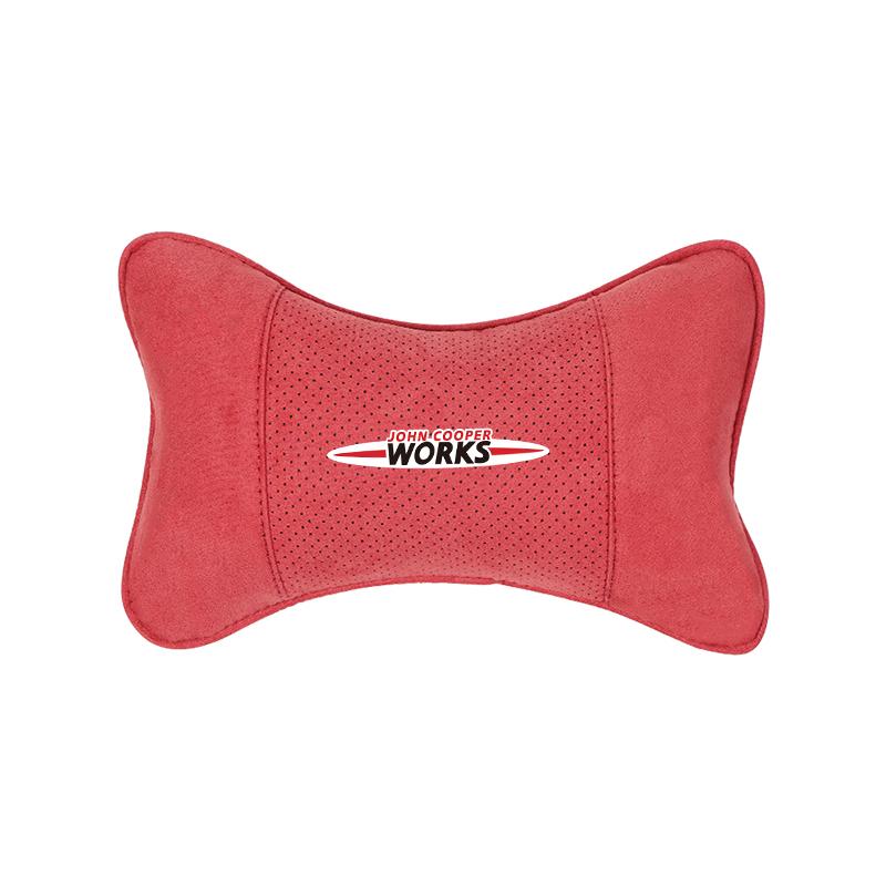 MINI Car Headrest Memory Foam Neck Pillow Accessories For BMW MINI WORKS One Cooper JCW R60 R59 R58 R57 R56 R55 R53 R52 F55 F56