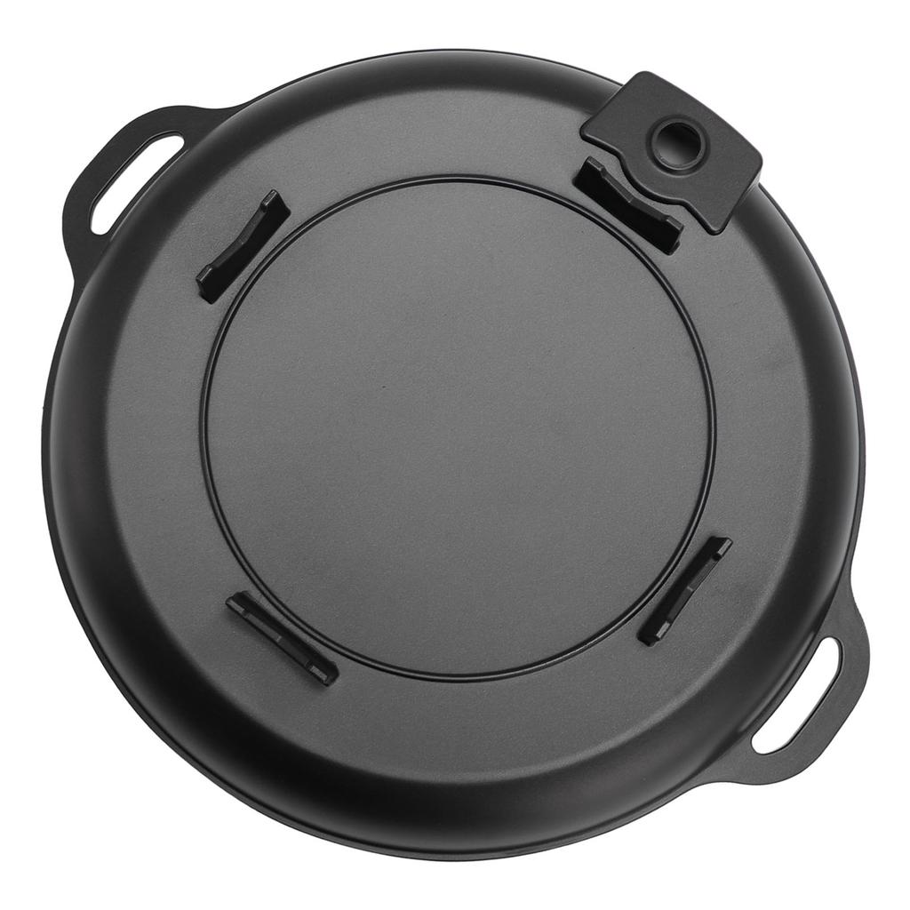 Сковорода-гриль Чугунная Сковорода Алюминиевый Сплав Устойчивая к Эрозии Портативный Поддон для Гриля Барбекю Сковорода для Духовки для Дома На Открытом Воздухе Кемпинга Пикника