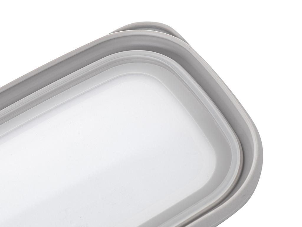 Pojemniki Do Żywności Plastikowe Prostokątne Foodie Kpl. 3Szt. 800Ml 1,3L 2,3L