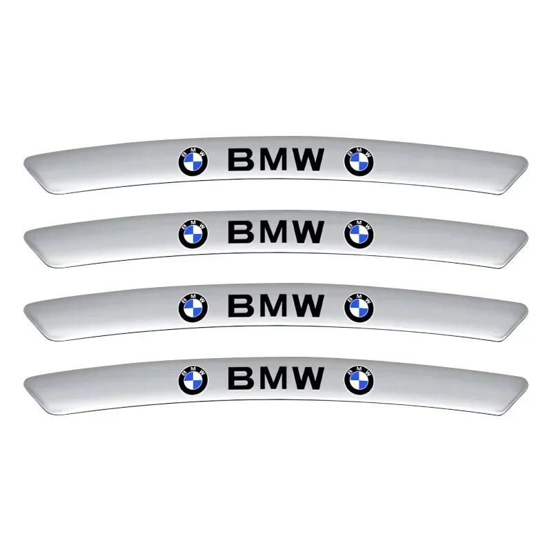 BAIR7 For BMW Car Styling Auto Wheel Hub Badge Tire Rim Stickers Accessories For BMW E46 E39 E90 E60 E36 F30 F10 E34 E30 F20 E92 M3 M4