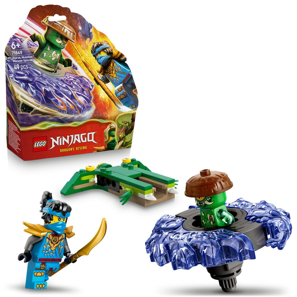 LEGO Ninjago Ния против. Элемент Монстр Спиннер 71849 игрушка мальчики девочки игрушки подарок на день рождения кубики развивающий 6 лет 7 8 9 боевой робот ролевая игра