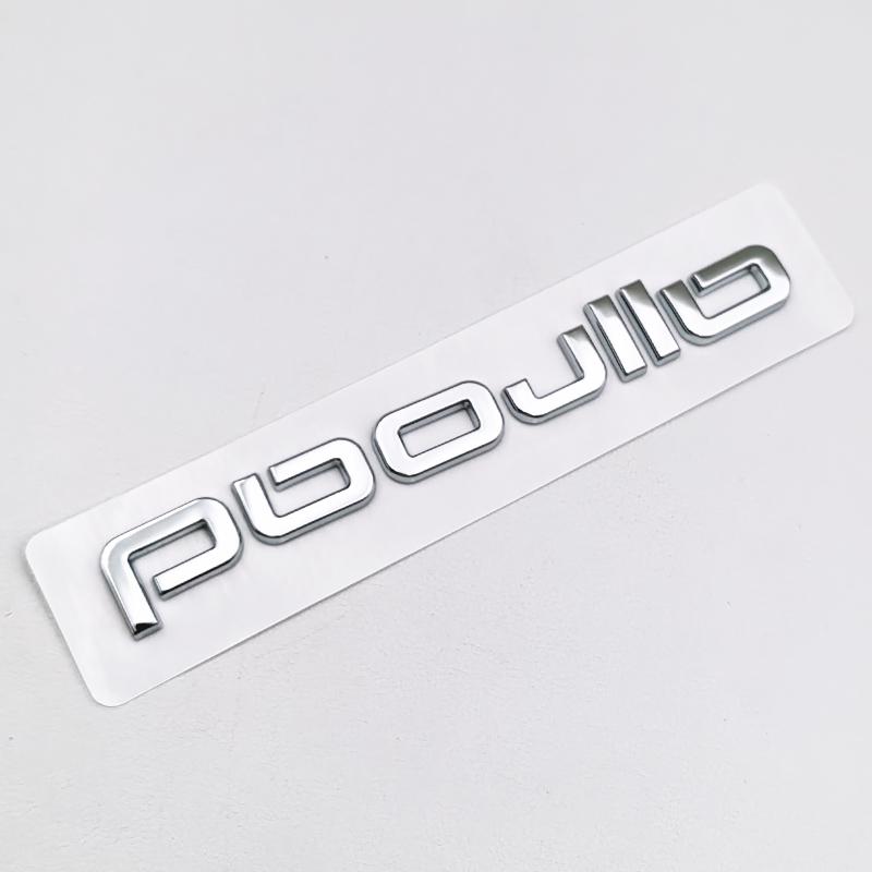 3D ABS Chrome Black Logo Allroad Emblem Letters Car Trunk Badge For Audi A4 B8 B9 A6 C5 C7 C8 Allroad Sticker Auto Accessories
