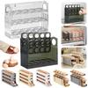 Egg Storage Box Egg Case Holder Large Capacity Egg Tray Organizer Household Space-Saving Eggs Rolling Rack for Refrigerator