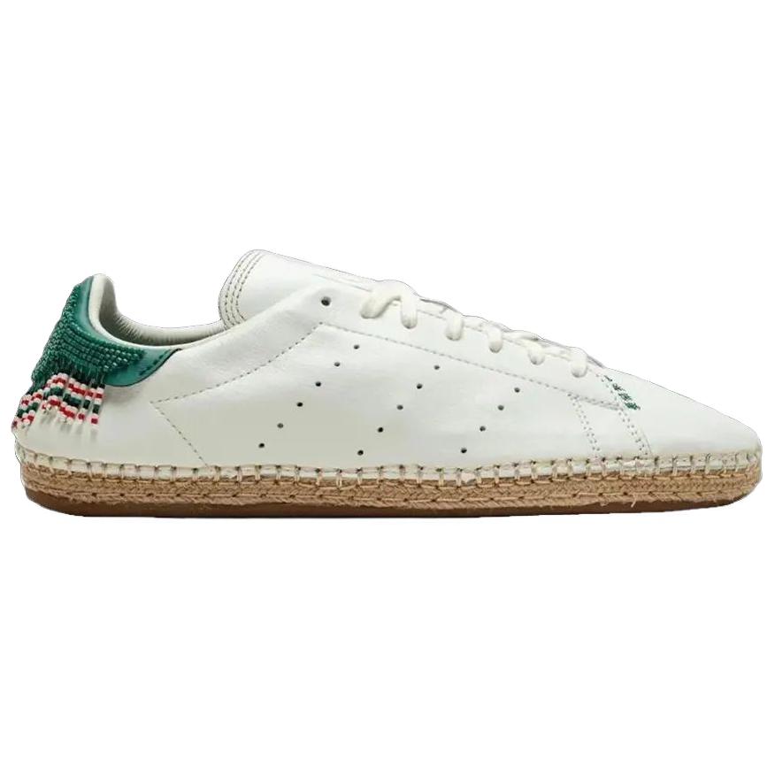 CLOT X Adidas Stan Smith Espadrille Beaded Friends & Family Men Sneakers White Cloud-White Collegiate-Green JR9373