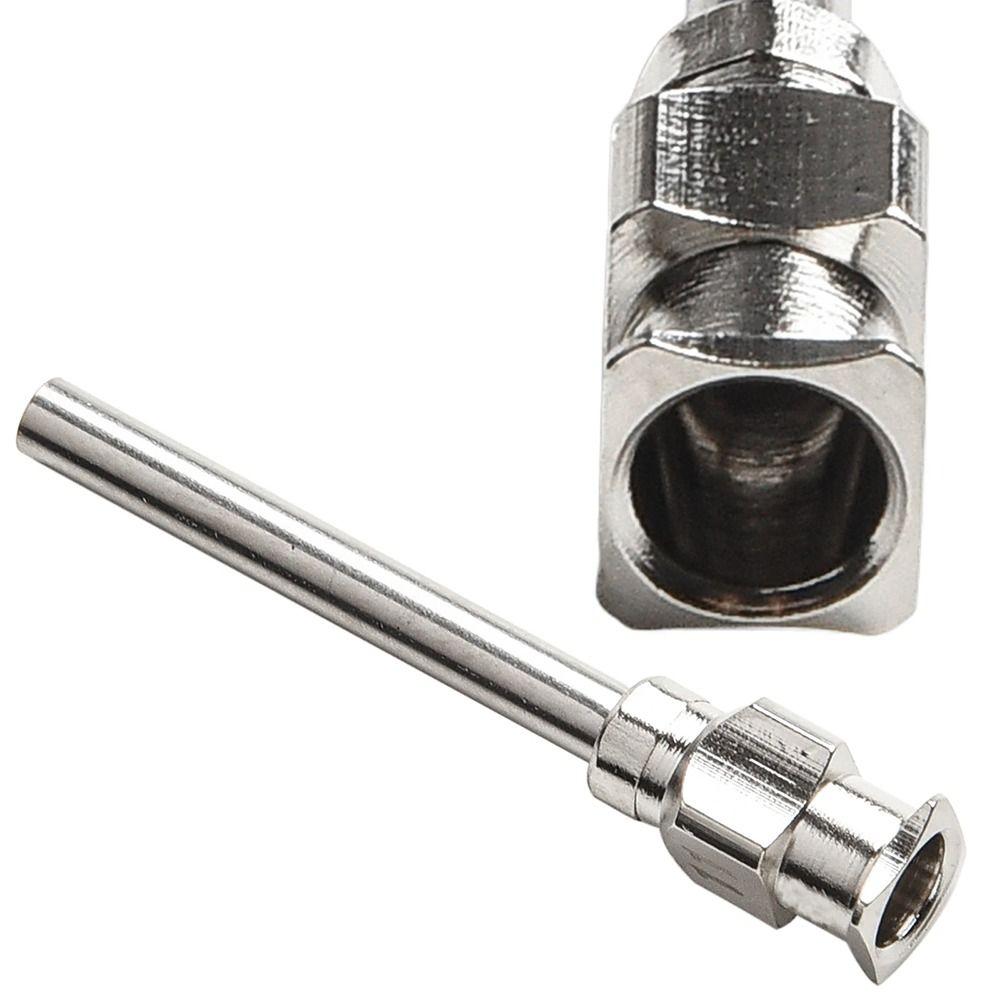 12Pcs Stainless Steel Industrial Glue Injection Needle Blunt Tip Glue Dispenser Tip
