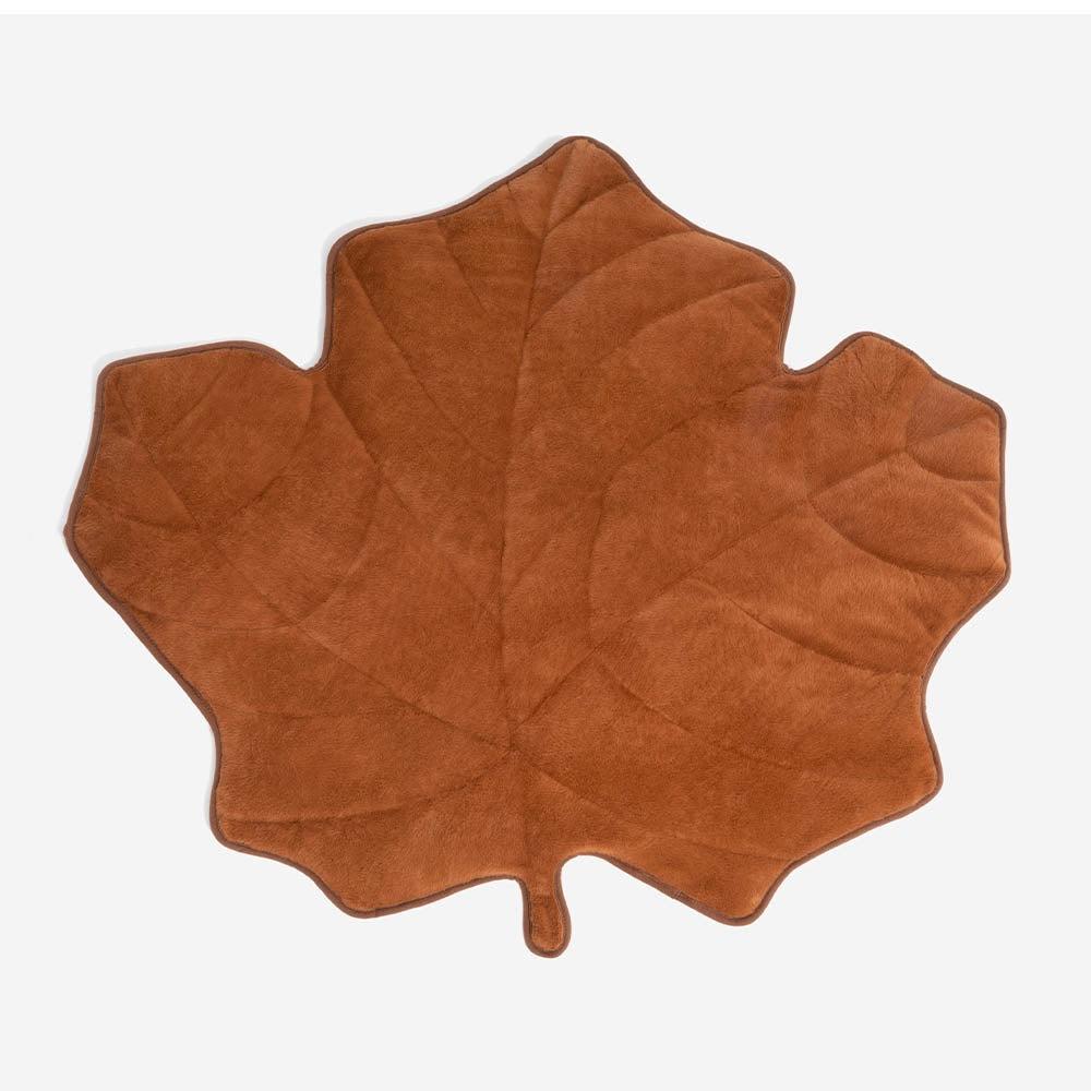 Thickened Creative Decorative Rug Leaf Shape Quilted Mat Irregular Adult Pet Dog Cat Mat Blanket for Pets
