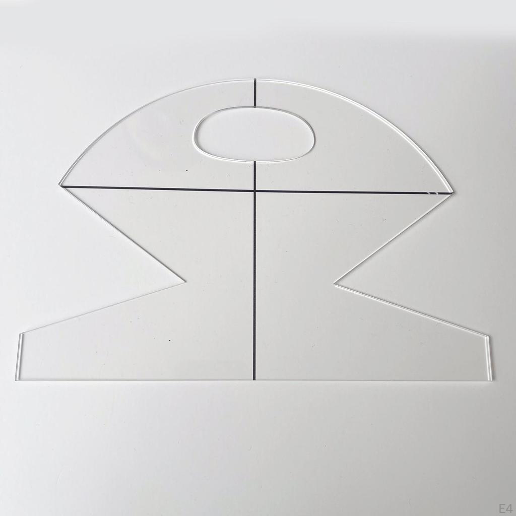 Шаблон корзины для шитья, пэчворка, лоскутного шитья, DIY, акриловый