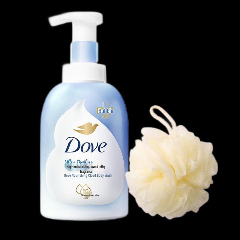 DOVE Питательный пенящийся гель для душа