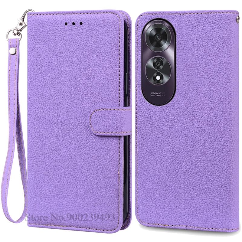 For OPPO A60 4G Case Wallet Flip Leather Case For OPPO A60 Cover Book Fundas For Oppo A60 Mobile Case Coque Shell