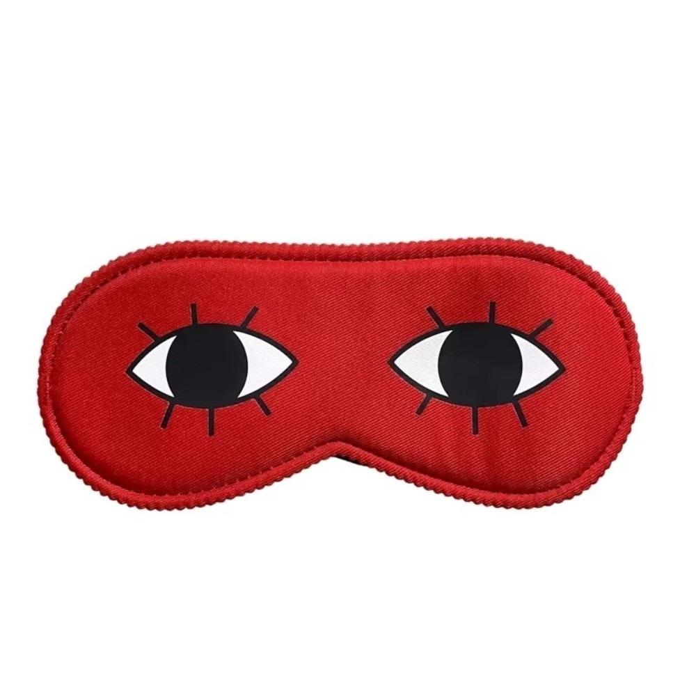 Cartoon Pattern Eye Cover Concave Comfort Blindfold Cute Style Sleeping Eye Mask for Women Men